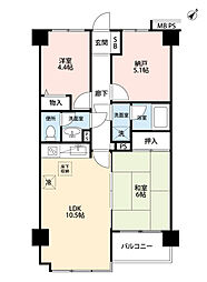 間取図画像 2SLDK