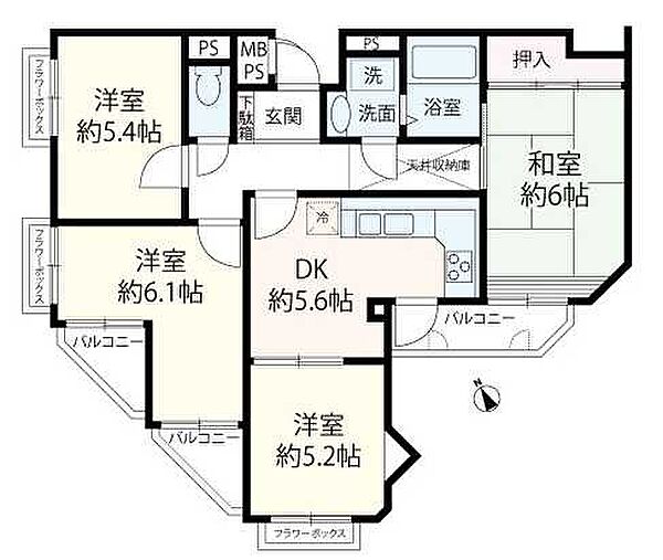 間取り：328000654520