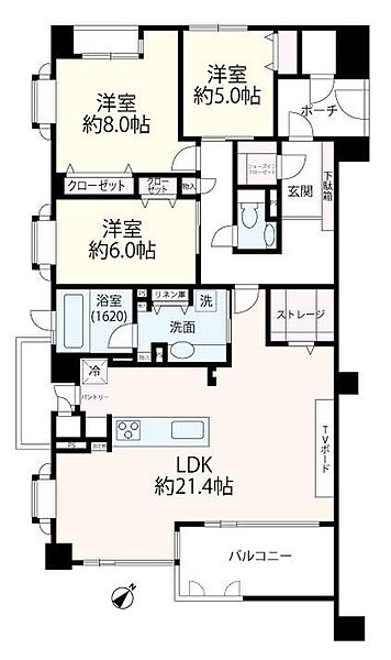 間取り：328000686437
