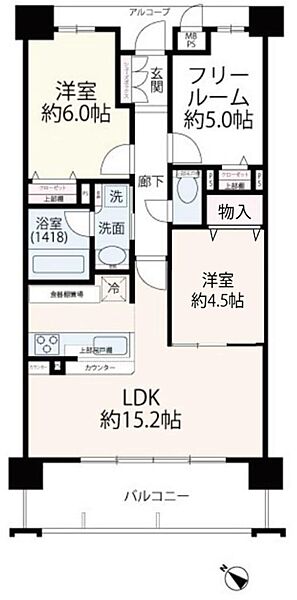 間取り：328000686296