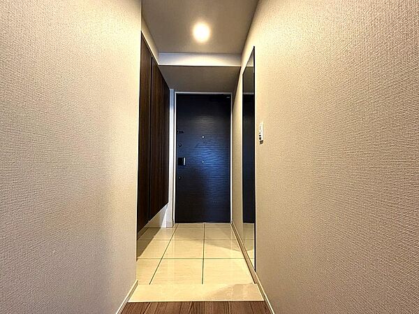 【玄関】シューズボックスが設けられており、靴の整理整頓に便利。
