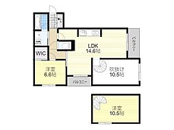 Ncoda 2LDKの間取図画像