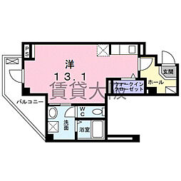 間取図画像 ワンルーム
