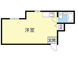 間取図画像 ワンルーム
