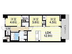 間取図画像 3LDK