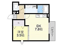 間取図画像 1DK
