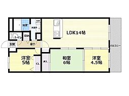 間取図画像 3LDK