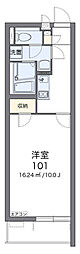 ヒローム豊中南 1Kの間取図画像