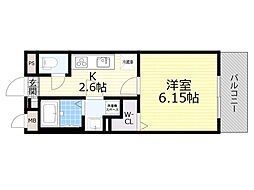 Recoltesanburaitonesu 1Kの間取図画像