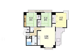 Tamate.マンション 3LDKの間取図画像