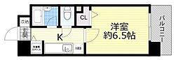 ラセデュクシオン 1Kの間取図画像