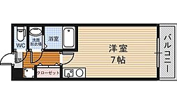 メゾンド和 1Kの間取図画像