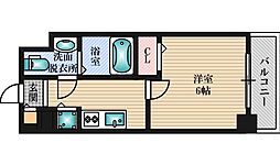 セイワパレス東三国駅前 1Kの間取図画像
