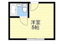 ギャレ蛍池 ワンルームの間取図画像
