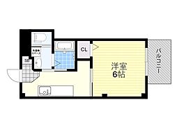 中央日進ビル 1Kの間取図画像