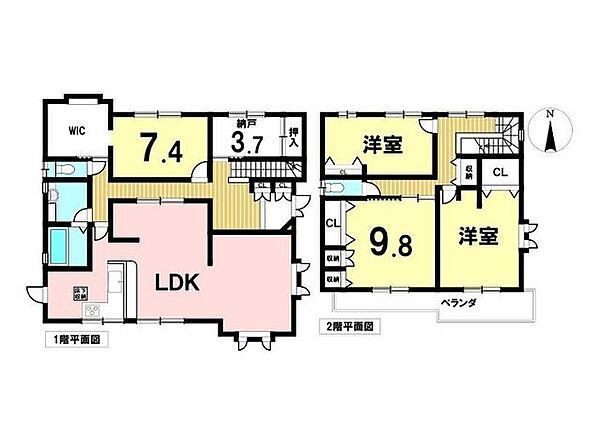 間取り：321000075004