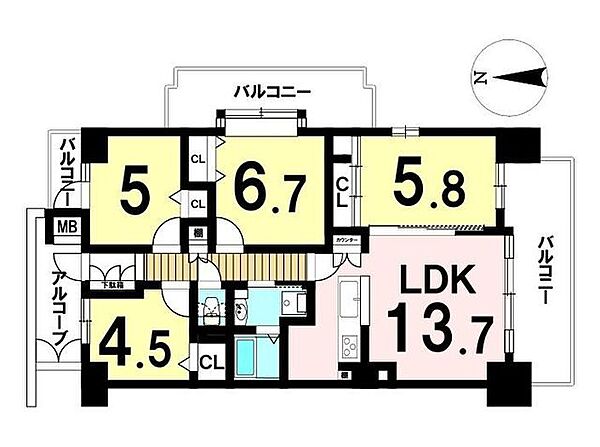 間取り：321000085992
