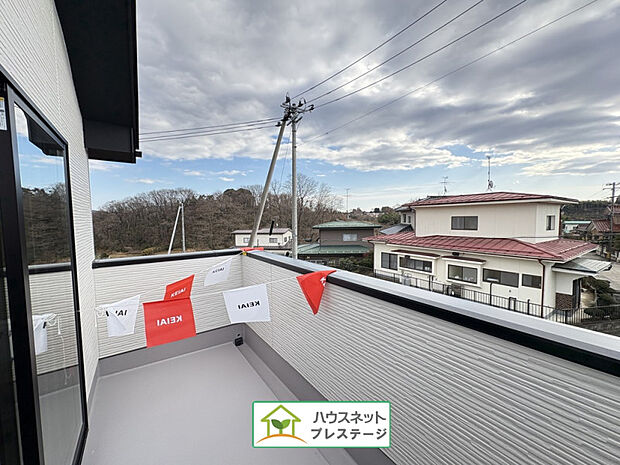 バルコニー(2025年12月撮影)