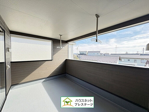 バルコニー(2026年2月撮影)