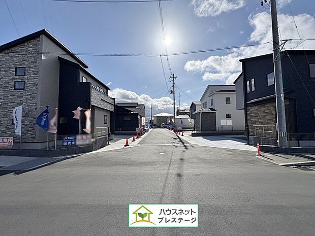 前面道路(2026年1月撮影)