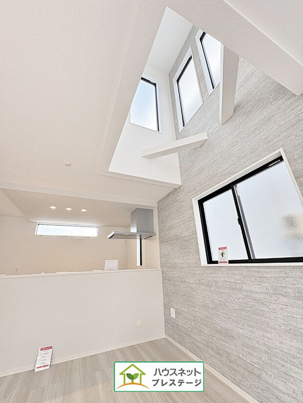 リビング吹抜け(2026年1月撮影)