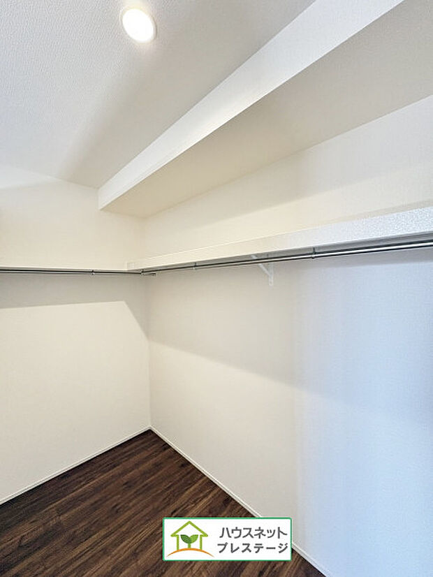 ウォークインクローゼット(2026年2月撮影)