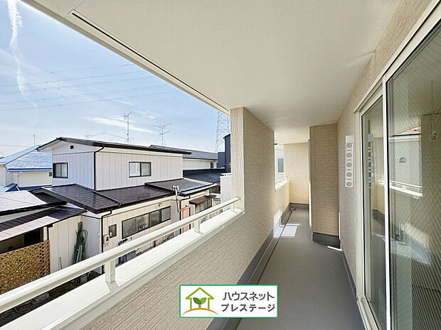 バルコニー(2026年3月撮影)