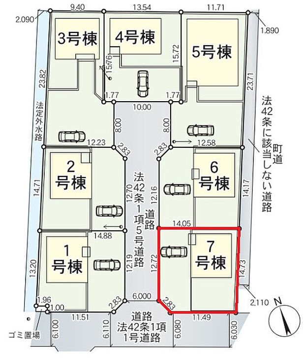 区画図