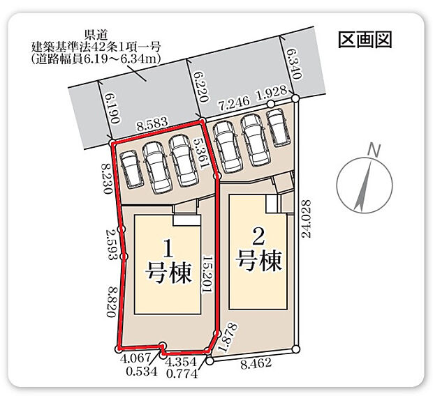 区画図