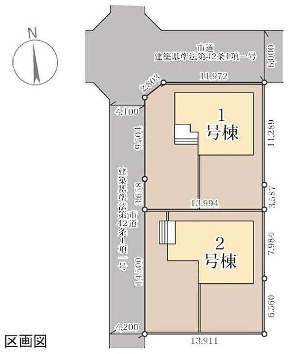 区画図