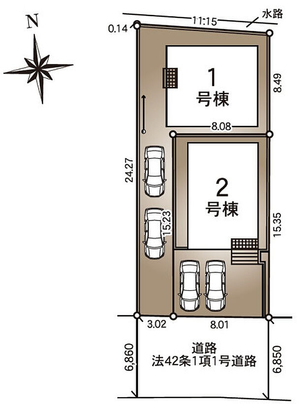 区画図
