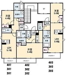 エトワール御船 1Kの間取図画像