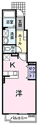 アイリー　グローブ 1階1Kの間取り