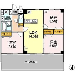 間取図画像 3LDK