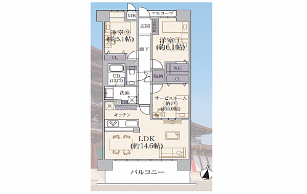 間取り：327002261304