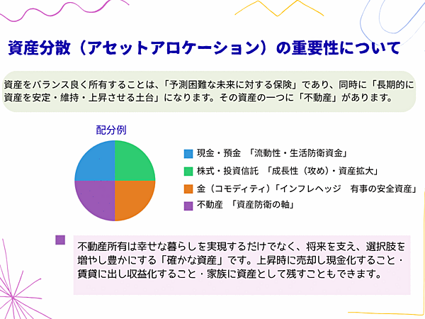 インフレ時代の今、住宅を持つことは将来を守る・人生の選択肢を増やすことにつながります。