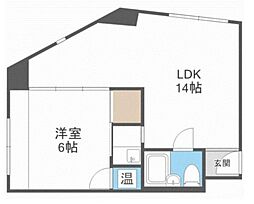 ステュディオ新御堂の間取図画像