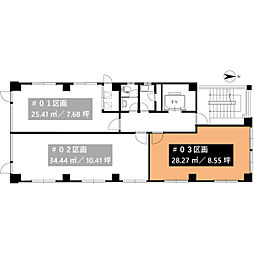 篠原松ケ枝ビルの間取図画像