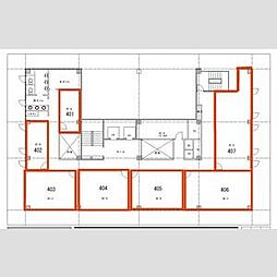 サムティフェイム新大阪1の間取図画像