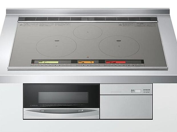 電気を使って鍋自体を直接加熱するIHクッキングヒーター。不完全燃焼や立ち消えの心配もないので安心です。水蒸気の発生や油の飛び散りも少ないため、室内をよりきれいに保つことができます。