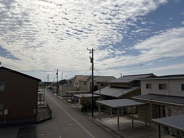 バルコニーから見える風景