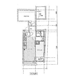 東京メトロ有楽町線 江戸川橋駅 徒歩9分の賃貸マンション 5階2DKの間取り