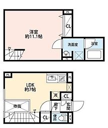 都営三田線 白山駅 徒歩1分の賃貸マンション 1階1LDKの間取り