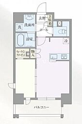 ライトテラス浅草 1LDKの間取図画像