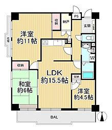 間取図画像 3SLDK