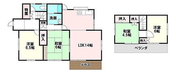 価格1、780万円・4LDK・土地面積253.09m2(76.55坪)・建物面積91.08m2(27.55坪)
