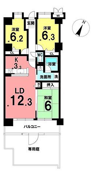 間取り：323000440041