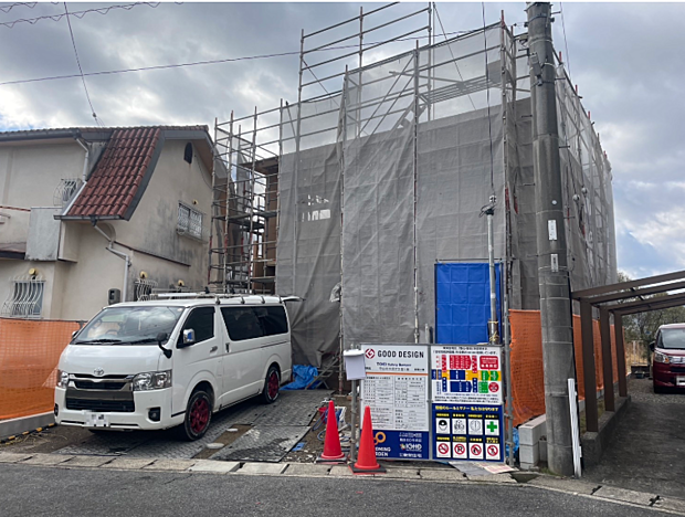 土間収納、パントリー、勝手口、ワイド洗面台、ランドリースペース等採用の高仕様物件！