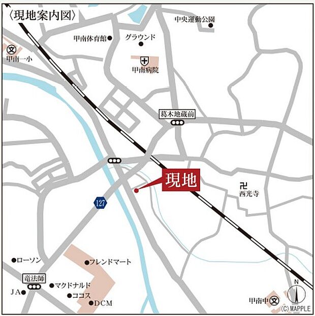 ファミリーに便利な周辺環境です。