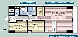 マリンコーポ浦賀 2LDKの間取図画像